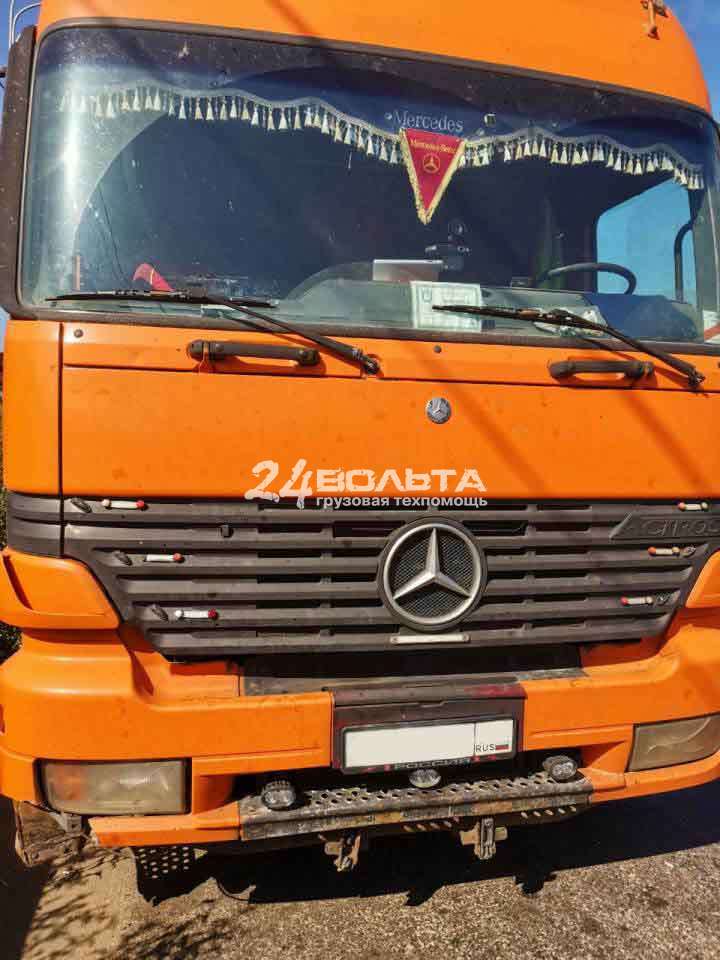 Замена подвесного подшипника Actros Замена подвесного подшипника Актрос