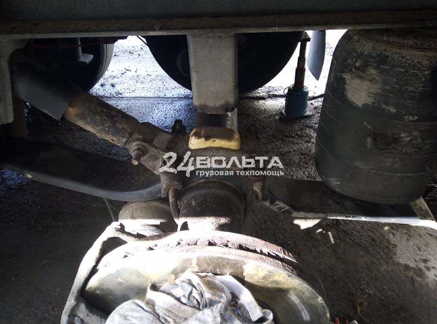 Замена рессор прицепа